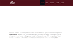 Desktop Screenshot of hatchadvertising.com